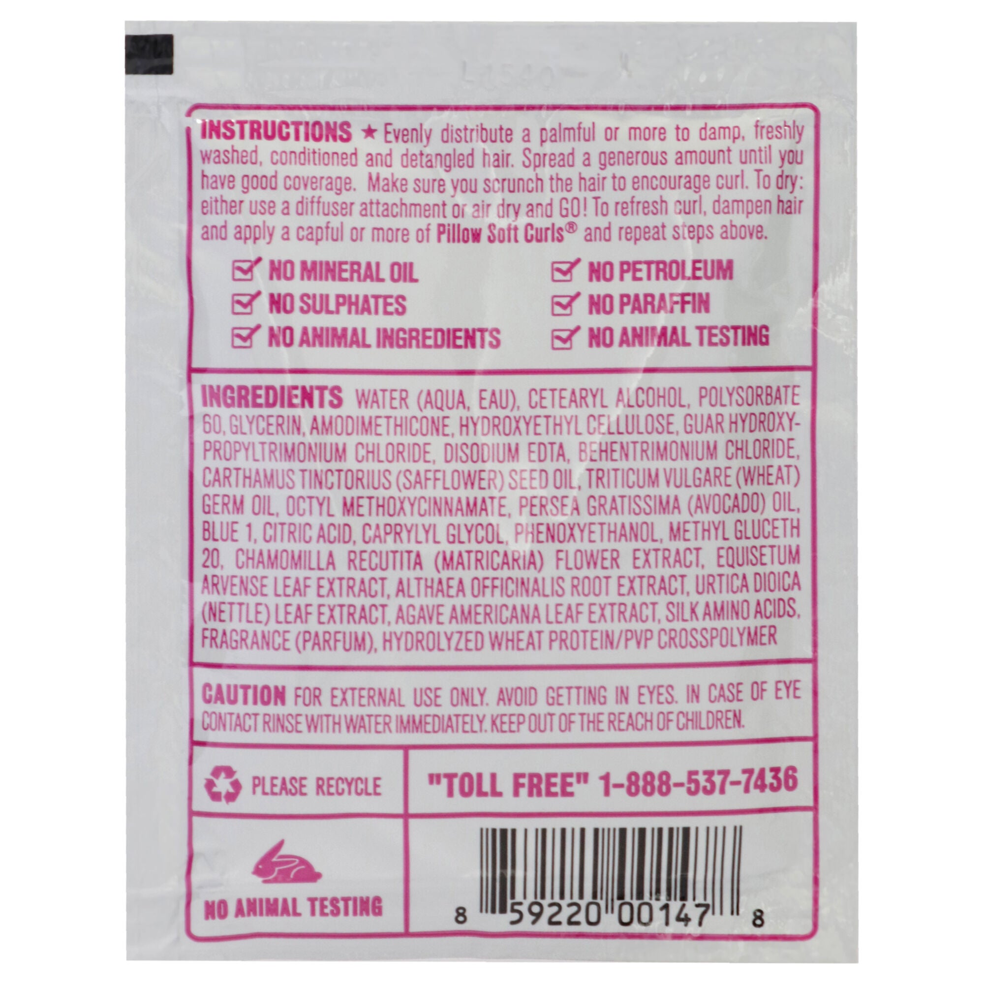 Pillow Soft Curls by Miss Jessies for Unisex - 1 oz Lotion, , alternate image number 3
