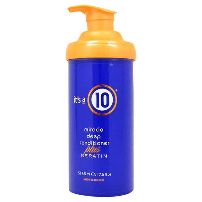 Miracle Deep Conditioner Plus Keratin by Its A 10 for Unisex - 17.5 oz Conditioner, See Description, hi-res image number 0