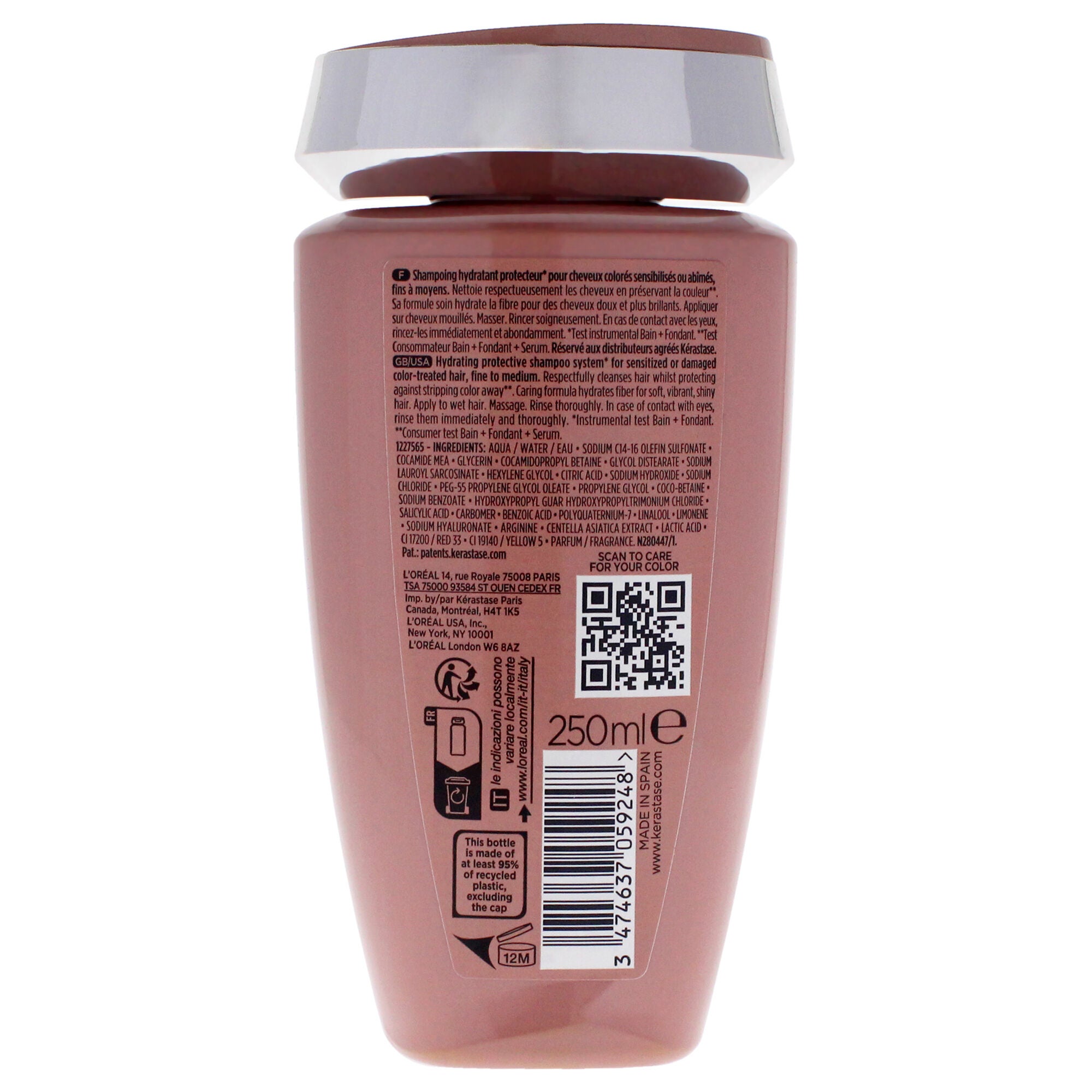 Chroma Absolu Hydrating Protective System Shampoo by Kerastase for Unisex - 8.4 oz Shampoo, See Description, alternate image number 1