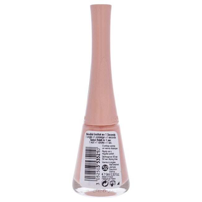 1 Seconde - 52 Jamais Saumon Vernis by Bourjois for Women - 0.3 oz Nail Polish, See Description, alternate image number 2