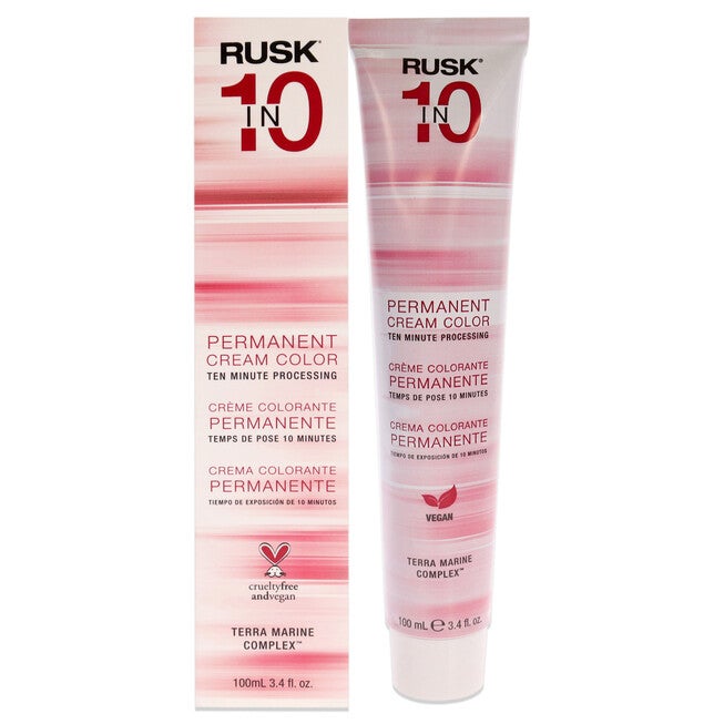 Permanent Cream Color In10 - 10S Ultra-Light Sand Blonde by Rusk for Unisex - 3.4 oz Hair Color, See Description, hi-res image number 0