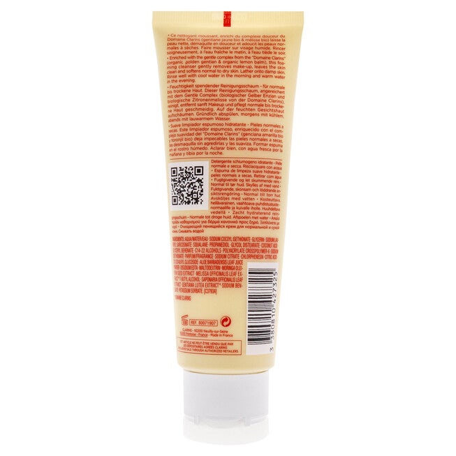 Hydrating Gentle Foaming Cleanser by Clarins for Unisex - 4.2 oz Cleanser, See Description, alternate image number 2