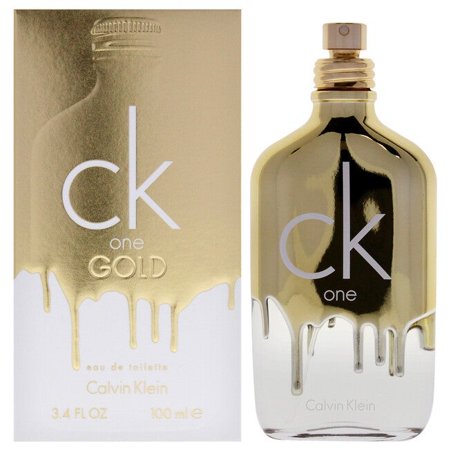 CK One Gold by Calvin Klein for Unisex - 3.4 oz EDT Spray, See Description, hi-res image number 0