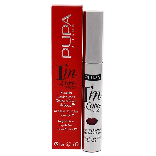 I Am Love Proof Matt Liquid Lip Color - 007 Bright Fuchsia by Pupa Milano for Women - 0.09 oz Lipstick, See Description, hi-res image number 0