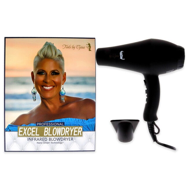 Excel Infrared Blow Dryer by Colours By Gina for Unisex - 1 Pc Hair Dryer, See Description, hi-res image number 0