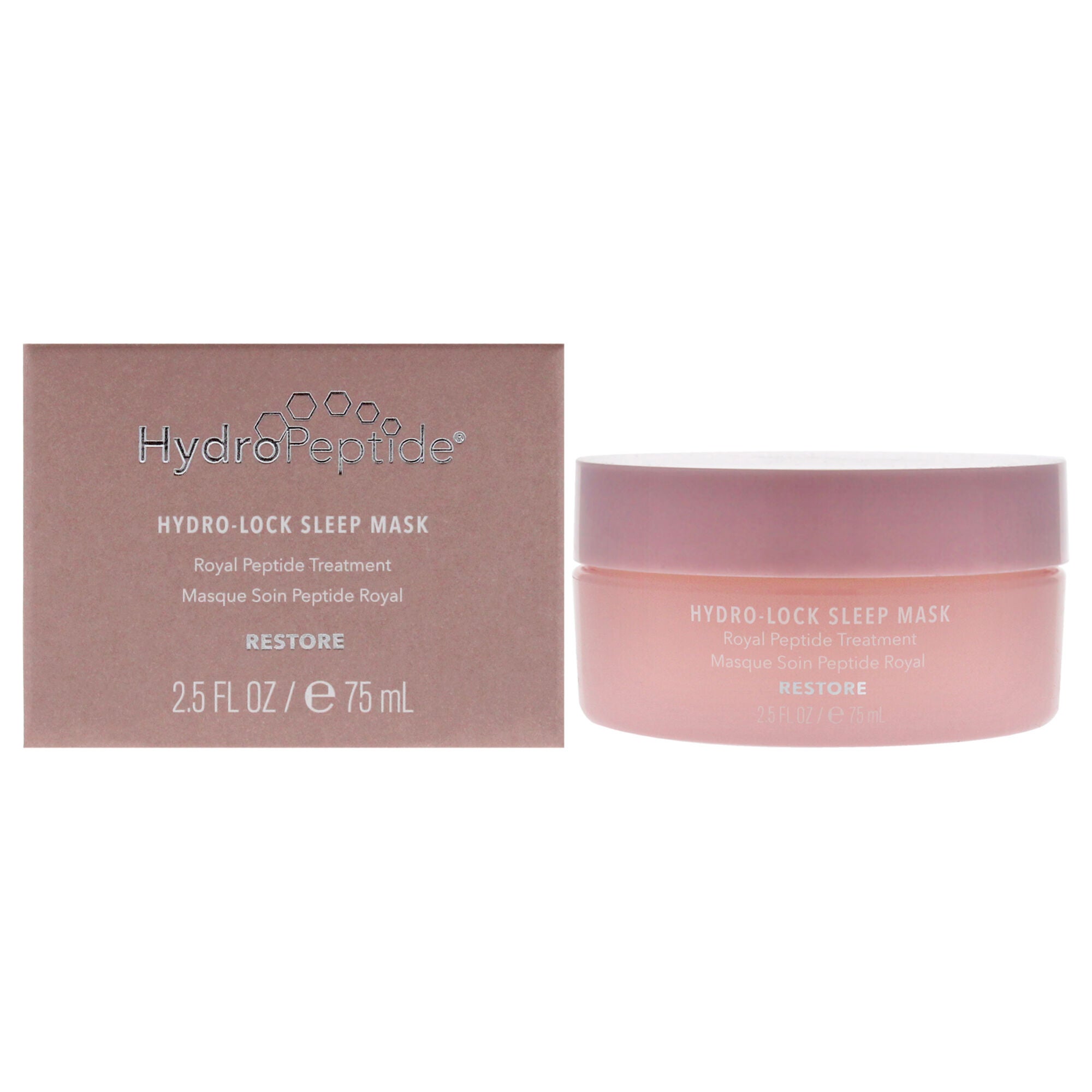 Hydro-Lock Sleep Mask by Hydropeptide for Unisex - 2.5 oz Mask, See Description, hi-res image number 0