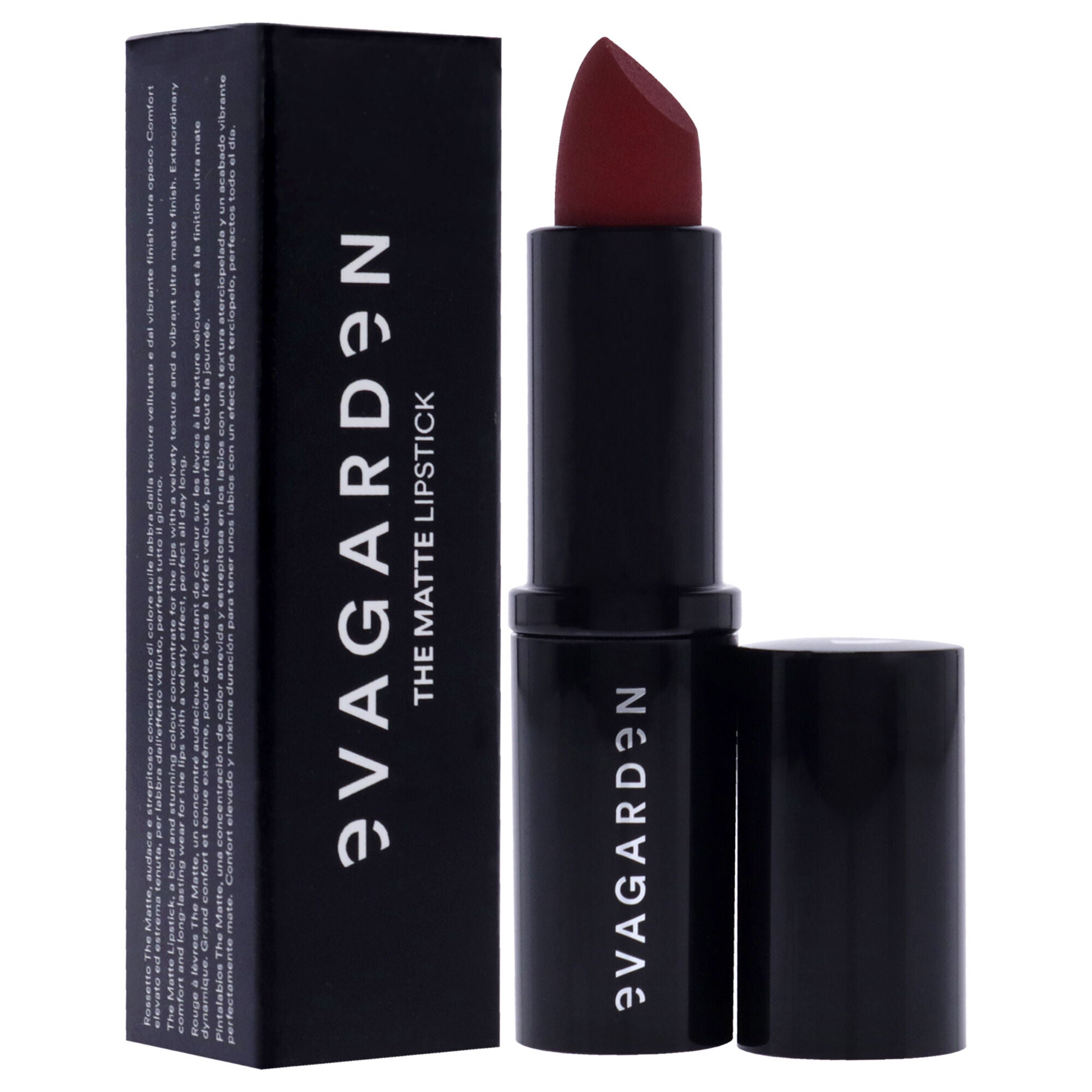 The Matte Liquid Lipstick - 633 Red Crush by Evagarden for Women - 0.10 oz Lipstick, See Description, alternate image number 2