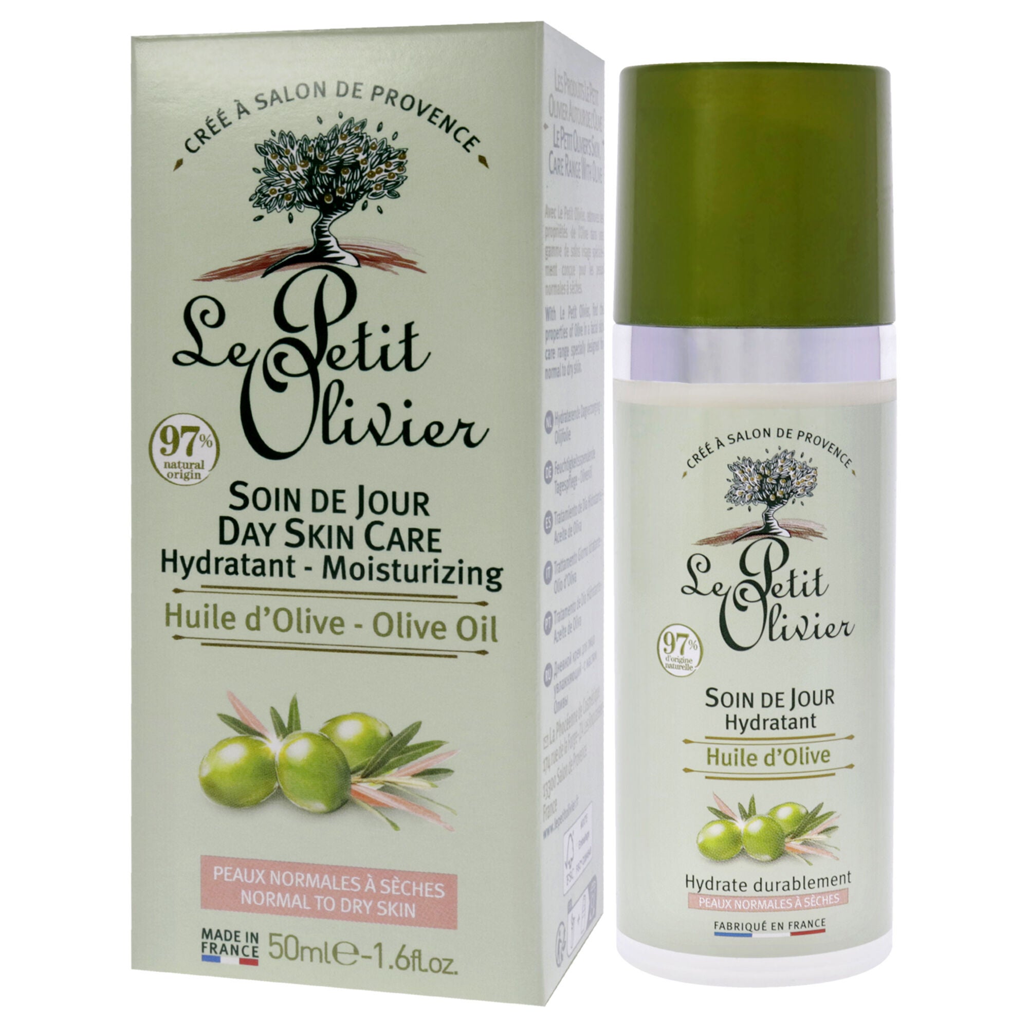 Day Skin Care Moisturizing by Le Petit Olivier for Women - 1.6 oz Moisturizer, See Description, alternate image number 3