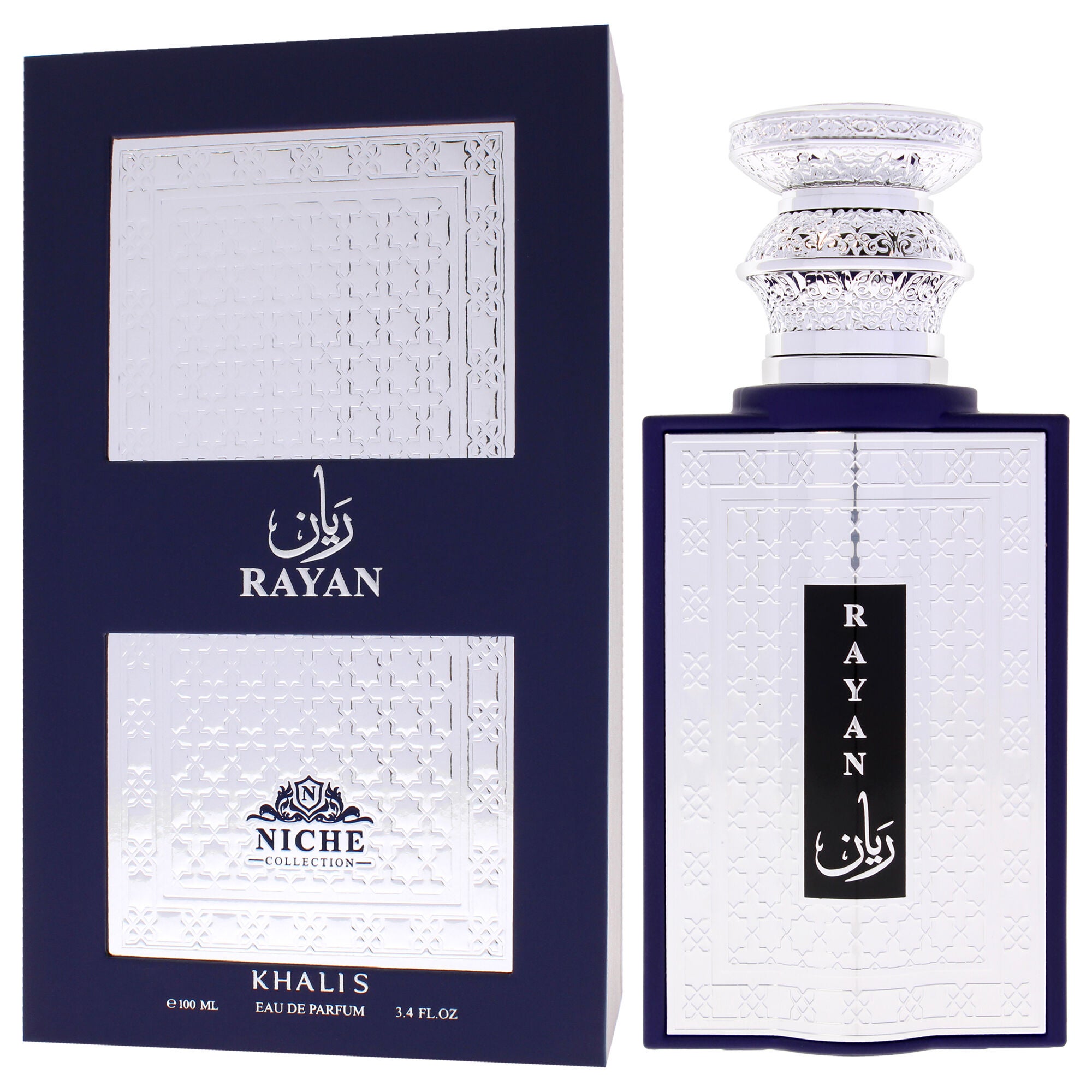 Niche Collection - Rayan by Khalis for Men - 3.4 oz EDP Spray, Clear, alternate image number 3