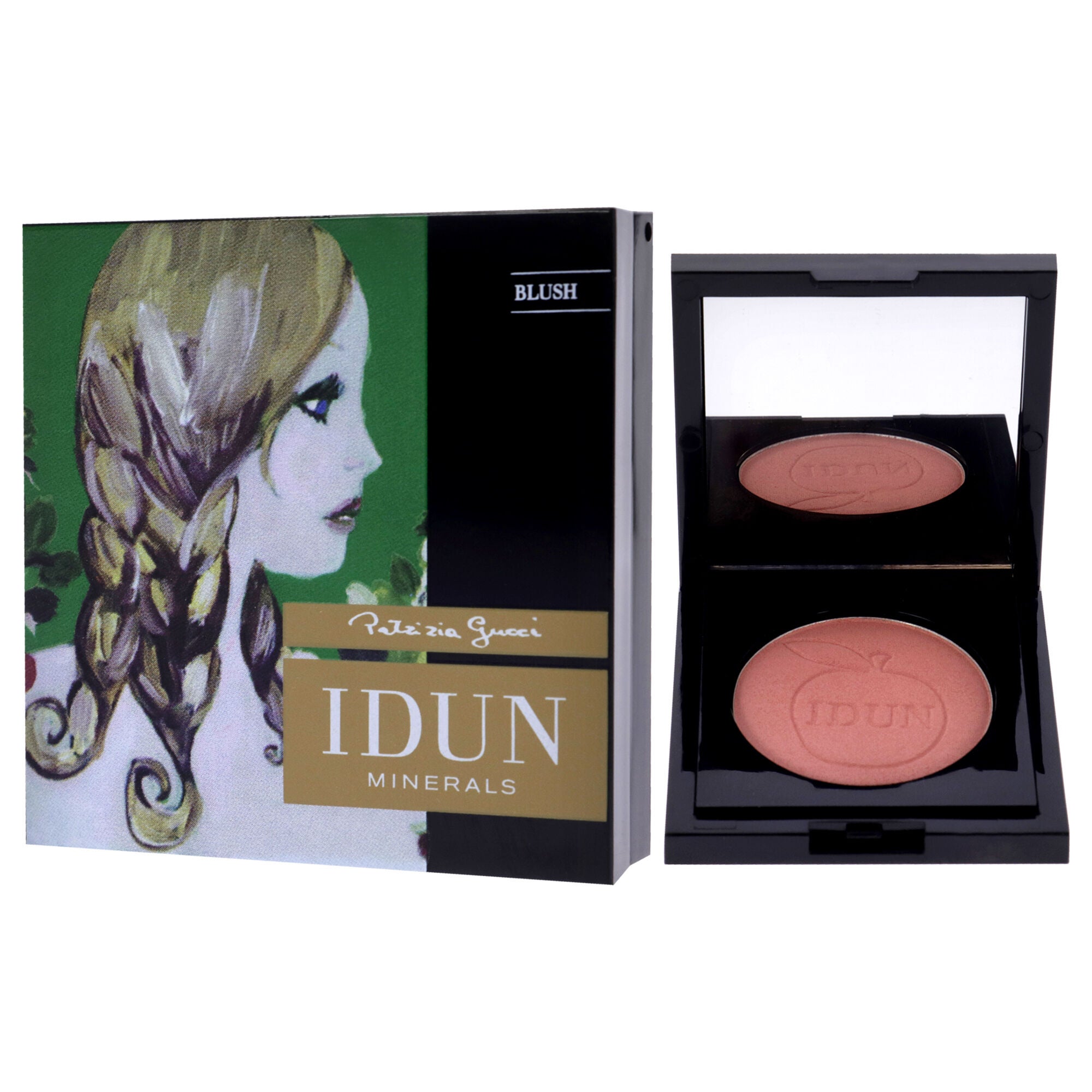 Pressed Mineral Blush - 011 Smultron by Idun Minerals for Women - 0.18 oz Blush, , alternate image number 7
