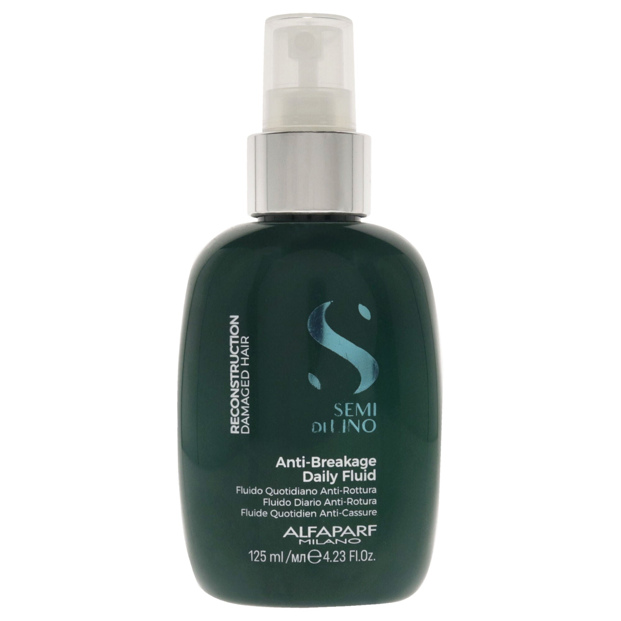 Semi Di Lino Reconstruction Anti-Breakage Daily Fluid by Alfaparf Milano for Unisex - 4.23 oz Treatment, See Description, hi-res image number 0