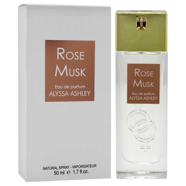Rose Musk by Alyssa Ashley for Unisex - 1.7 oz EDP Spray, See Description, alternate image number 1