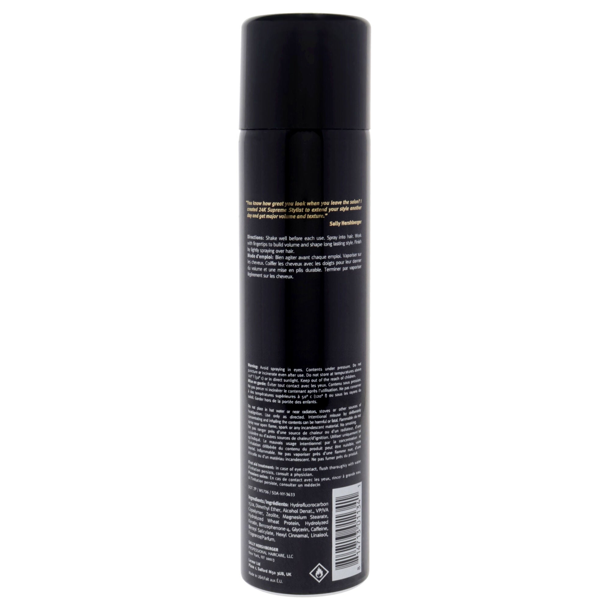 24K Supreme Stylist Voluminous Dry Shampoo by Sally Hershberger for Unisex - 8.5 oz Dry Shampoo, See Description, alternate image number 1