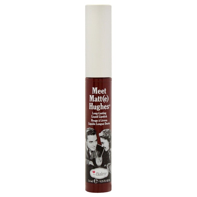 Meet Matte Hughes Long Lasting Liquid Lipstick - Fierce by the Balm for Women - 0.25 oz Lipstick, Brown, alternate image number 4
