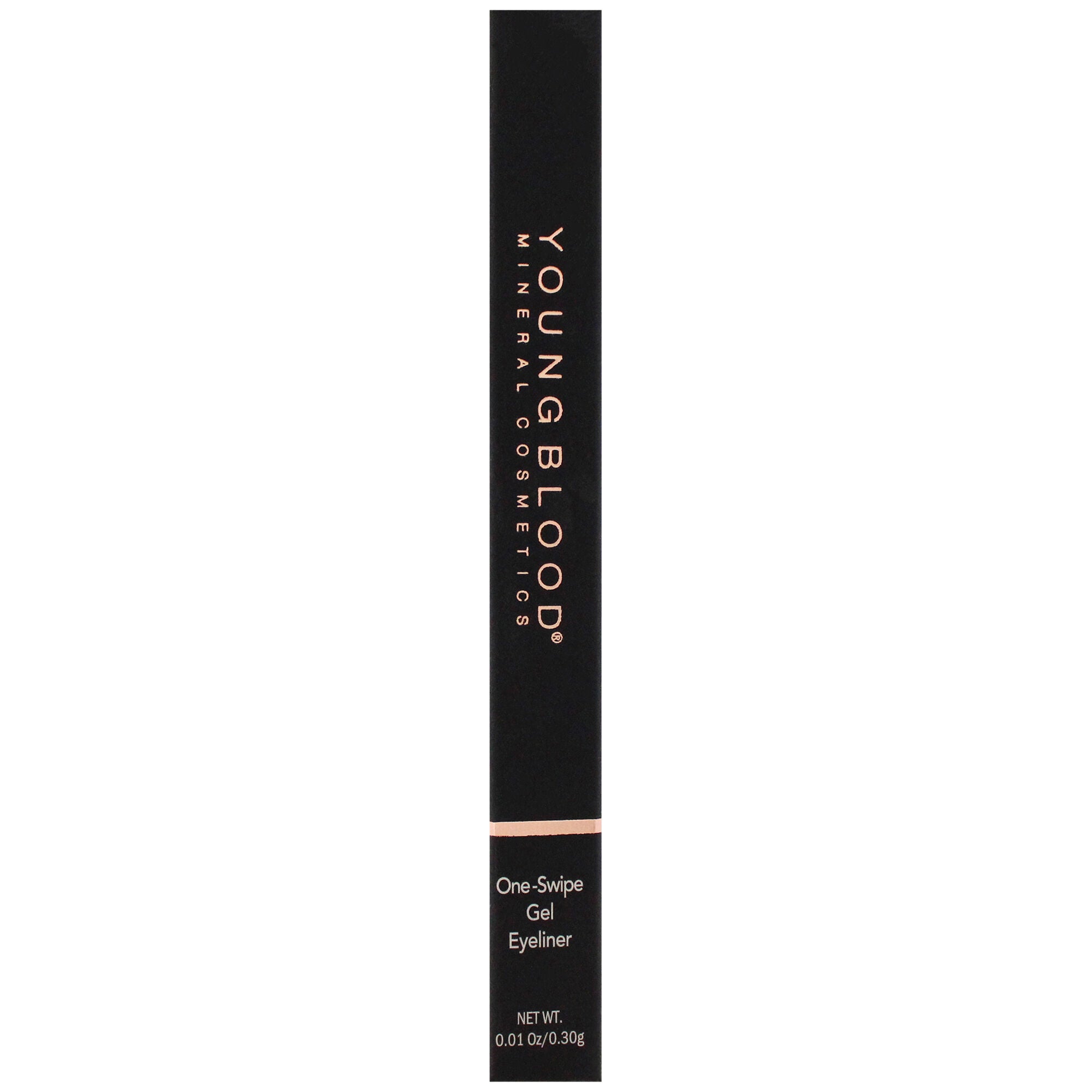 One-Swipe Gel Eyeliner - Bourbon by Youngblood for Women - 0.01 oz Eyeliner, Brown, alternate image number 4