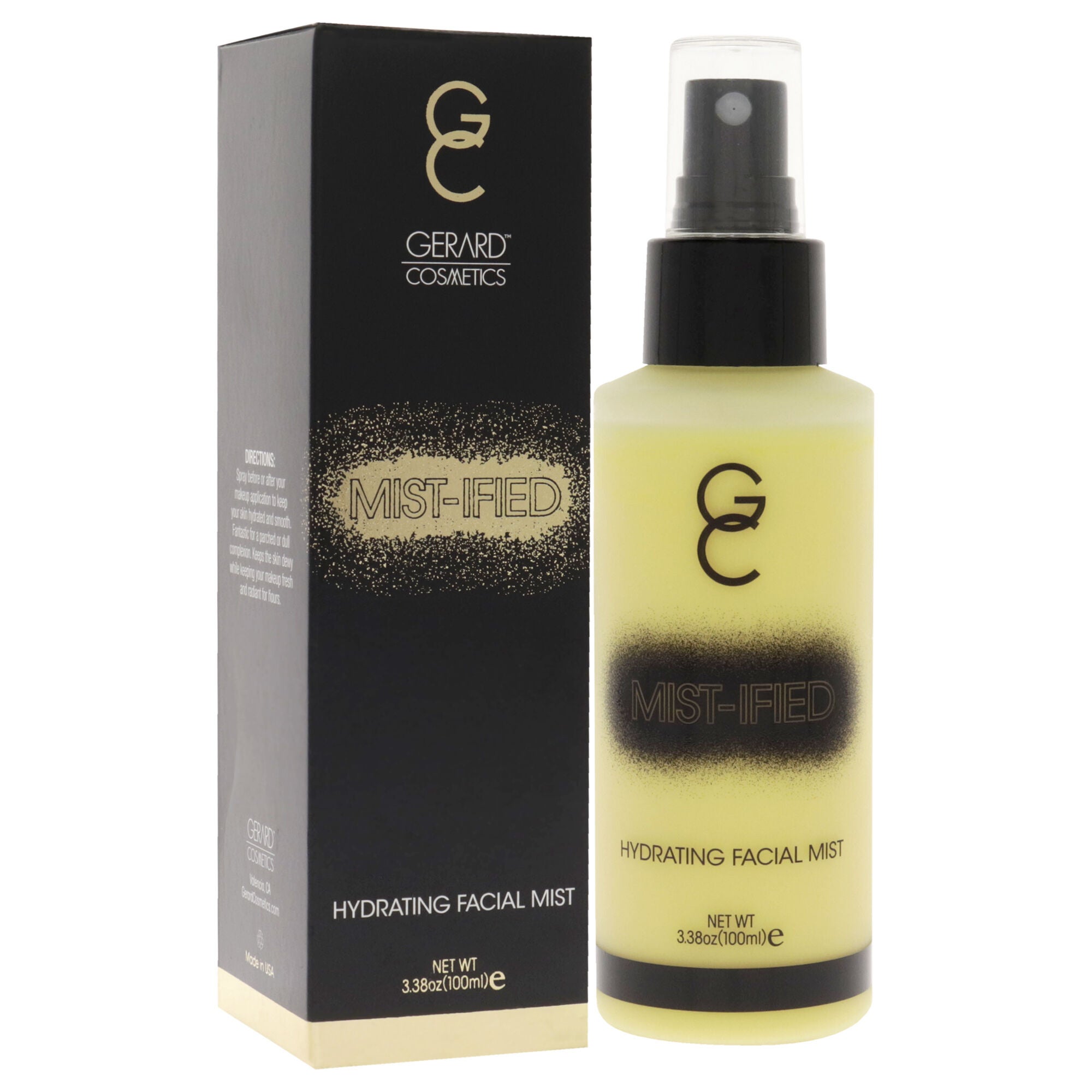 Hidrating Facial Mist - Mist-ified by Gerard Cosmetic for Women - 3.38 oz Mist, See Description, alternate image number 2