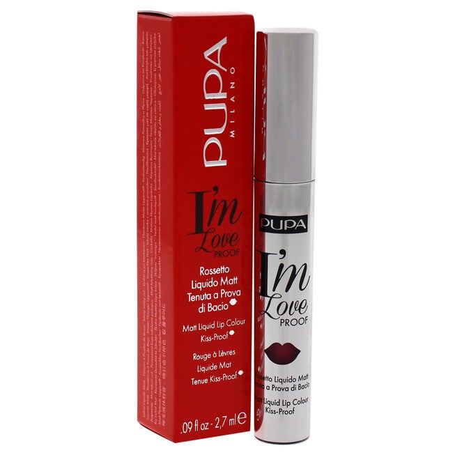I Am Love Proof Matt Liquid Lip Color - 007 Bright Fuchsia by Pupa Milano for Women - 0.09 oz Lipstick, See Description, alternate image number 1