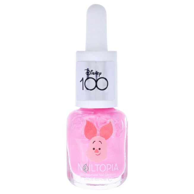 Bio-Sourced Chip Free Nail Lacquer Disney Collection Piglet - Pink Metallic by Nailtopia for Women - 0.169 oz Nail Polish, See Description, hi-res image number 0