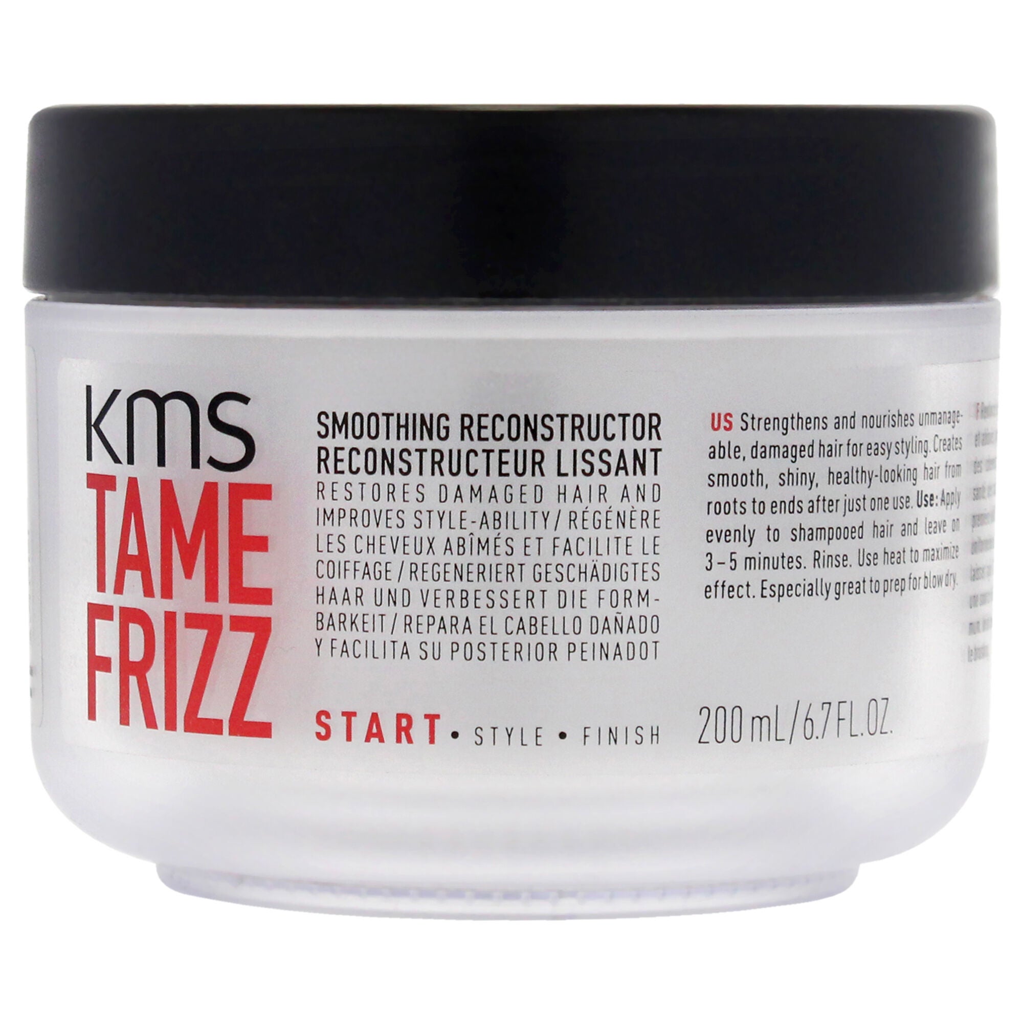 Tame Frizz Smoothing Reconstructor by KMS for Unisex - 6.7 oz Treatment, See Description, hi-res image number 0