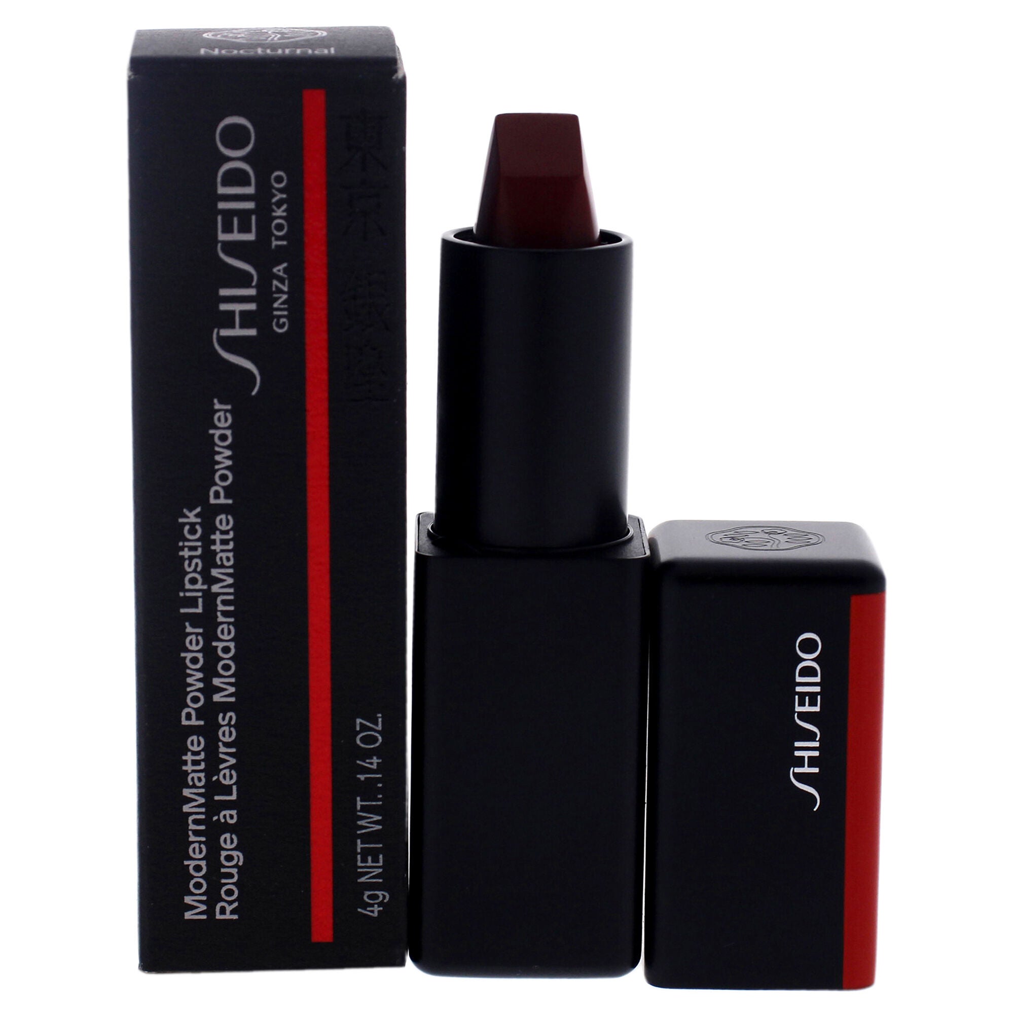 ModernMatte Powder Lipstick - 521 Nocturnal by Shiseido for Women - 0.14 oz Lipstick, See Description, hi-res image number 0