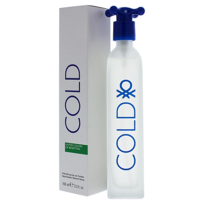 Cold by United Colors of Benetton for Men - 3.3 oz EDT Spray, , alternate image number null
