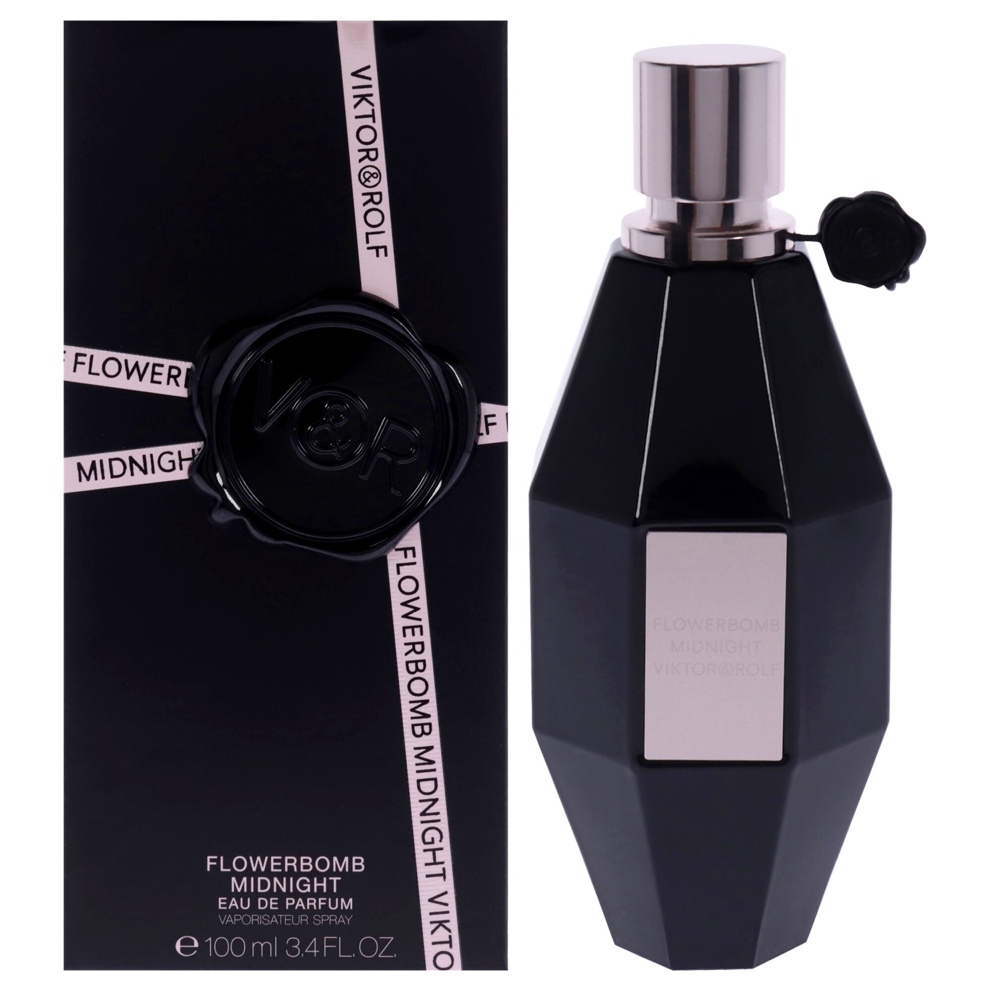 Flowerbomb Midnight by Viktor and Rolf for Women - 3.4 oz EDP Spray, See Description, hi-res image number 0