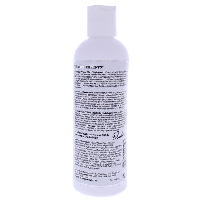 VitalCurl Plus Tress Effects Styling Gel by Ouidad for Unisex - 8.5 oz Gel, See Description, alternate image number 2