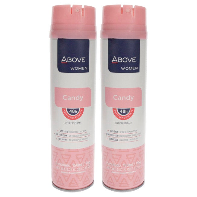 48 Hours Antiperspirant Deodorant - Candy by Above for Women - 3.17 oz Deodorant Spray - Pack of 2, See Description, hi-res image number 0