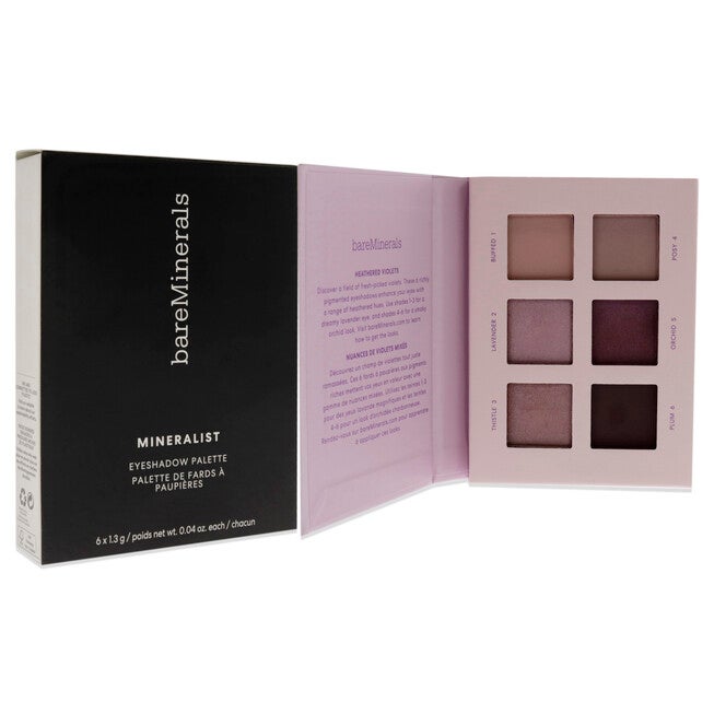 Mineralist Eyeshadow Palette - Heathered by bareMinerals for Women - 0.24 oz Eye Shadow, , alternate image number null