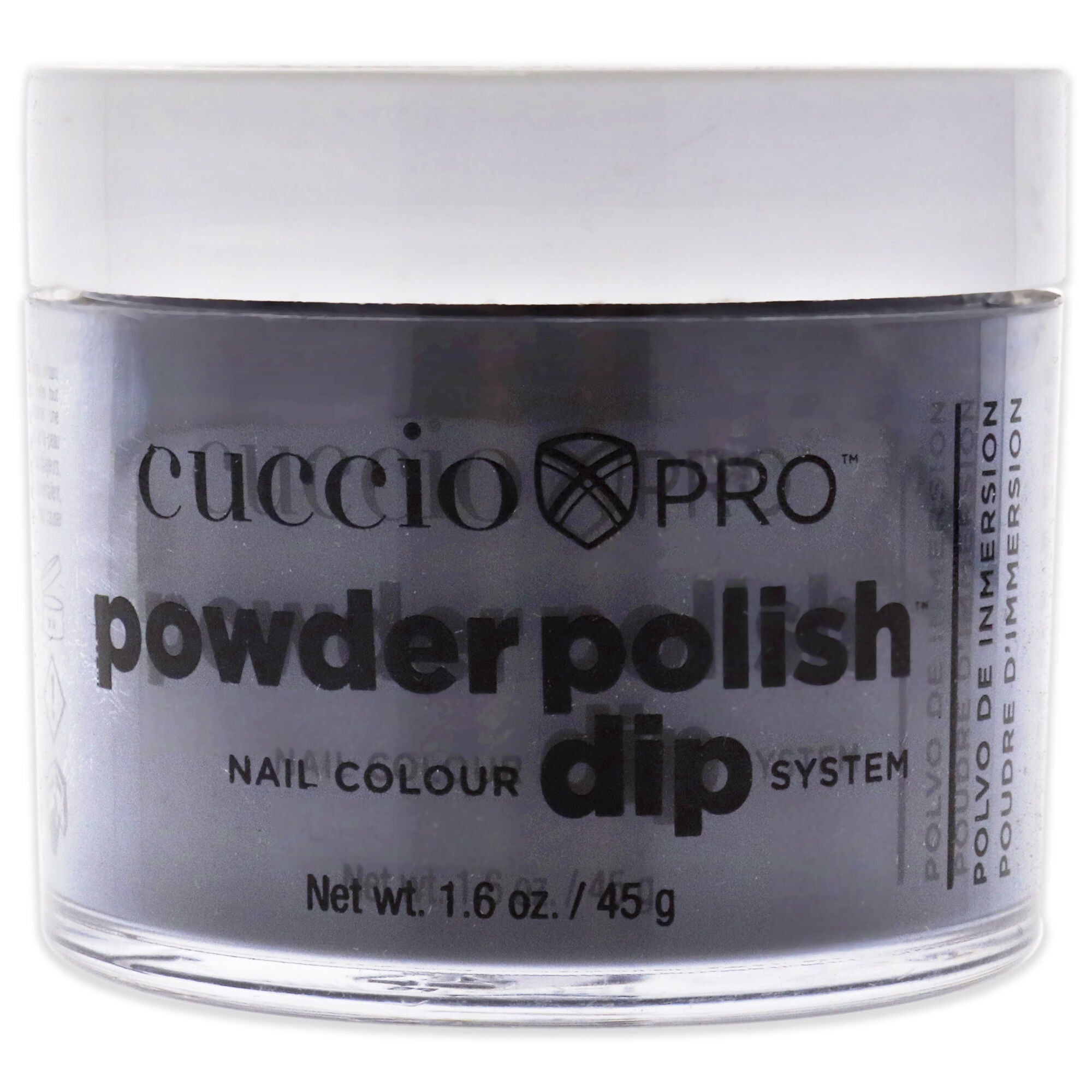 Pro Powder Polish Nail Colour Dip System - 2 Am In Hollywood by Cuccio Colour for Women - 1.6 oz Nail Powder, Black, hi-res image number 0