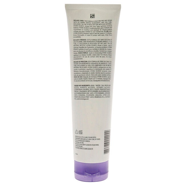 Biolage HydraSource Conditioning Balm by Matrix for Unisex - 9.5 oz Balm, See Description, alternate image number 1
