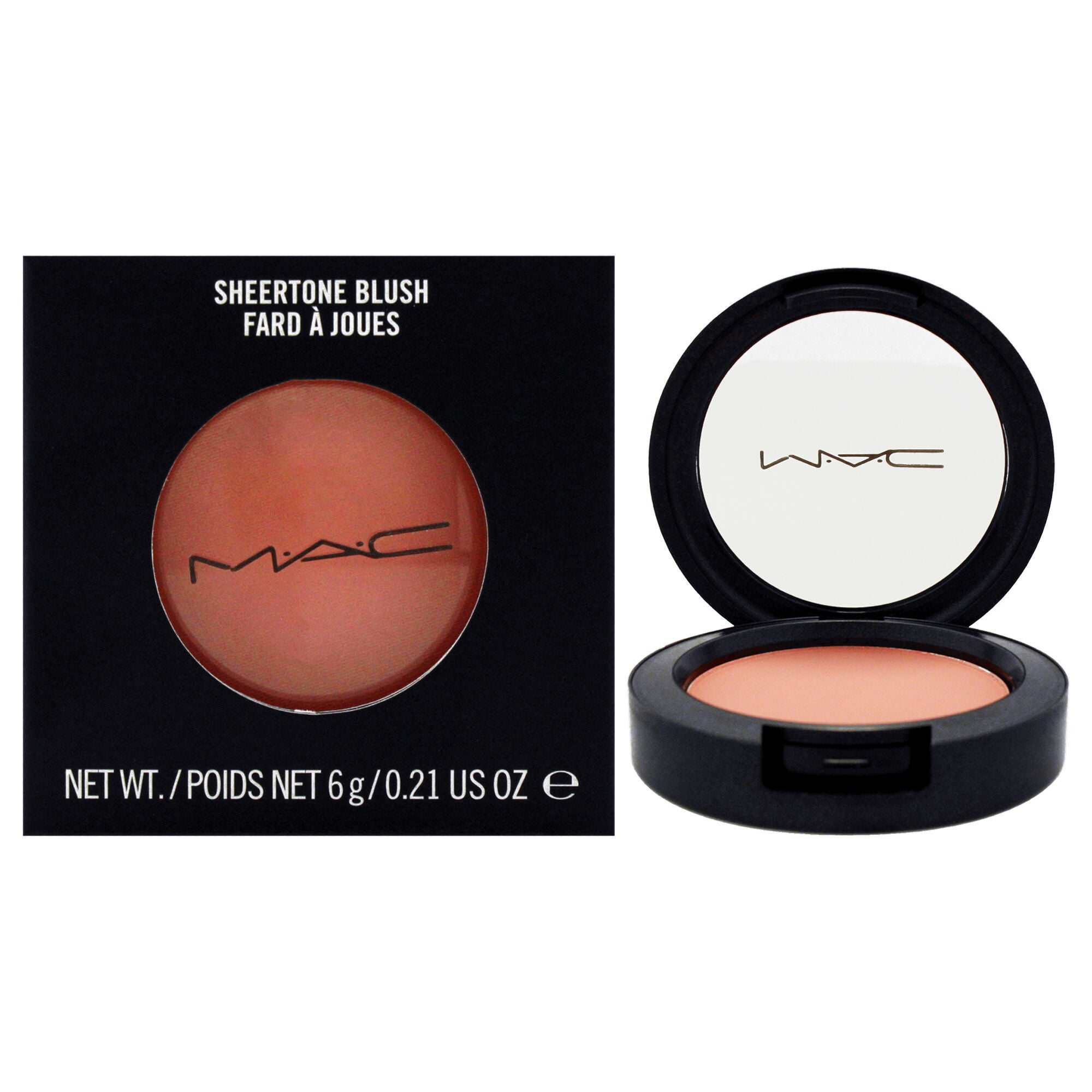 Sheertone Blush - Peaches by MAC for Women - 0.2 oz Blush, See Description, hi-res image number 0