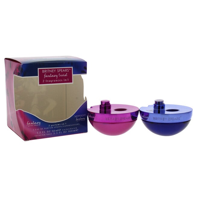 Fantasy Twist by Britney Spears for Women - 2 Pc Gift Set 1.7oz Midnight Fantasy EDP Spray, 1.7oz Fantasy EDP Spray, See Description, hi-res image number 0