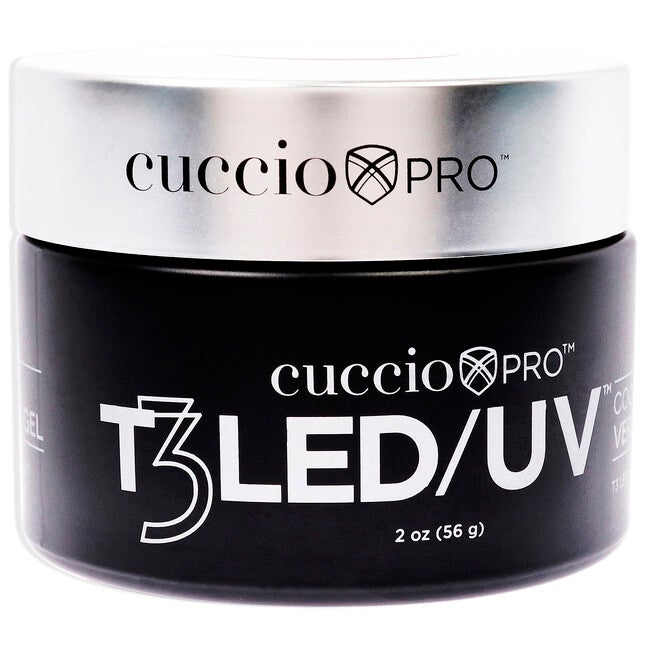 T3 Cool Cure Versatility Gel - Controlled Leveling Opaque Blush Pink by Cuccio Pro for Women - 2 oz Nail Gel, See Description, alternate image number 4
