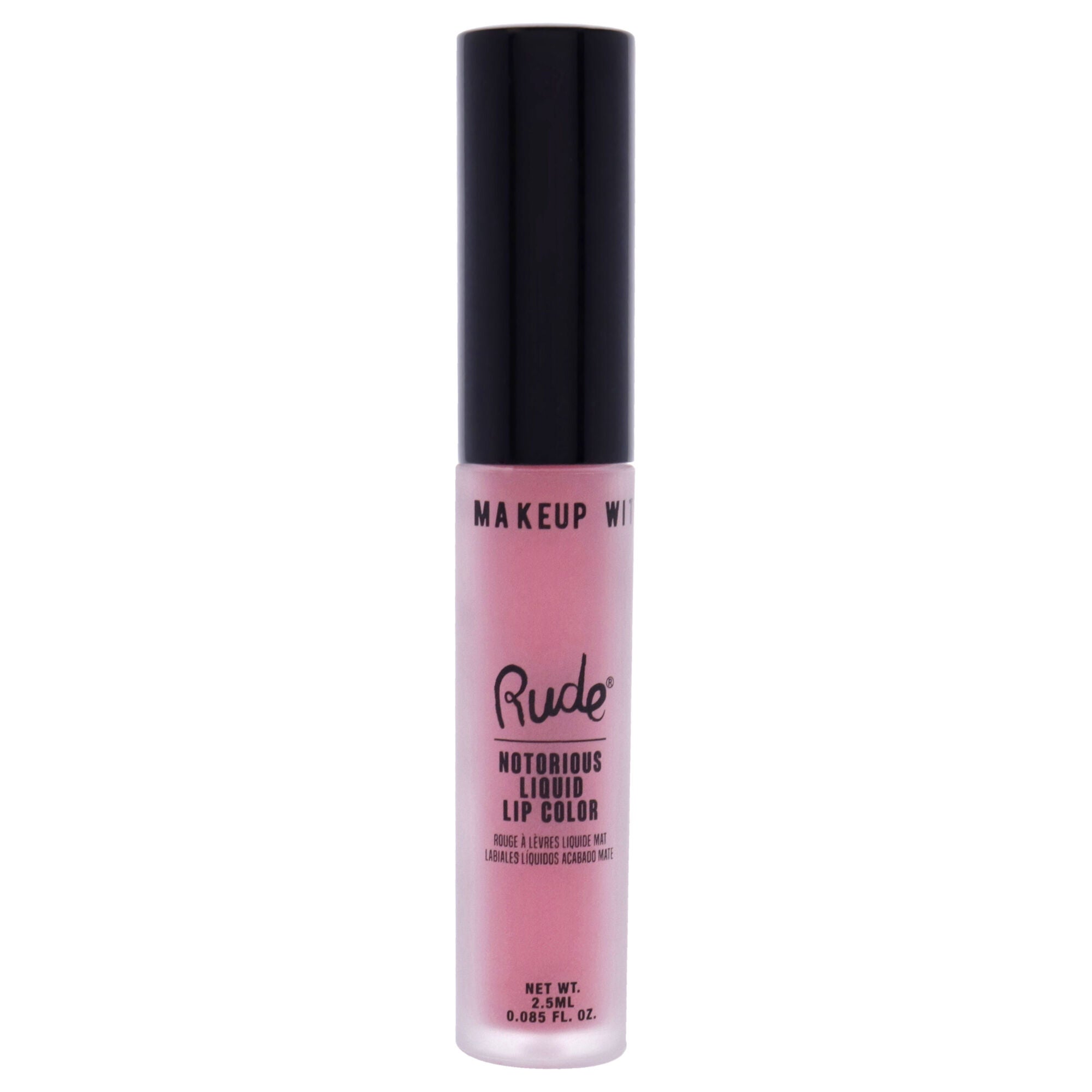 Notorious Rich Long Liquid Lip Color - Going Topless by Rude Cosmetics for Women - 0.1 oz Lipstick, , alternate image number 5