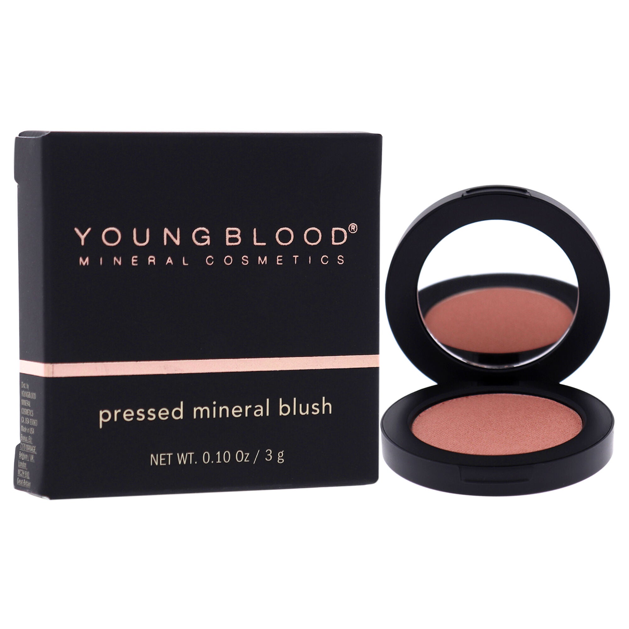 Pressed Mineral Blush - Sugar Plum by Youngblood for Women - 0.10 oz Blush, See Description, alternate image number 1