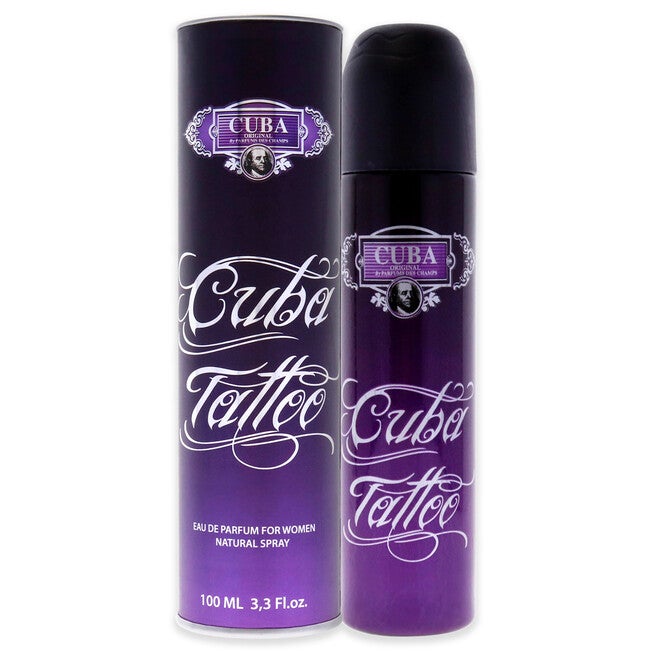 Cuba Tattoo by Cuba for Women - 3.3 oz EDP Spray, NA, hi-res image number null