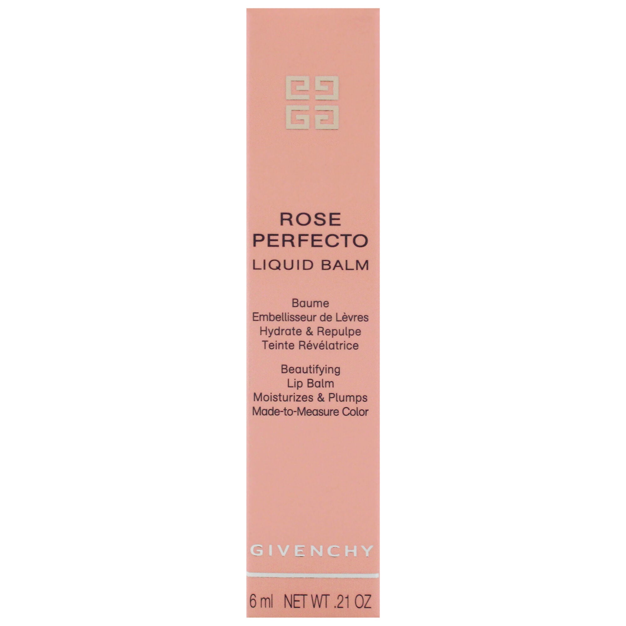 Rose Perfecto Tinted Liquid Lip Balm - 001 Pink Irresistible by Givenchy for Women - 0.2 oz Lip Balm, Pink, alternate image number 4