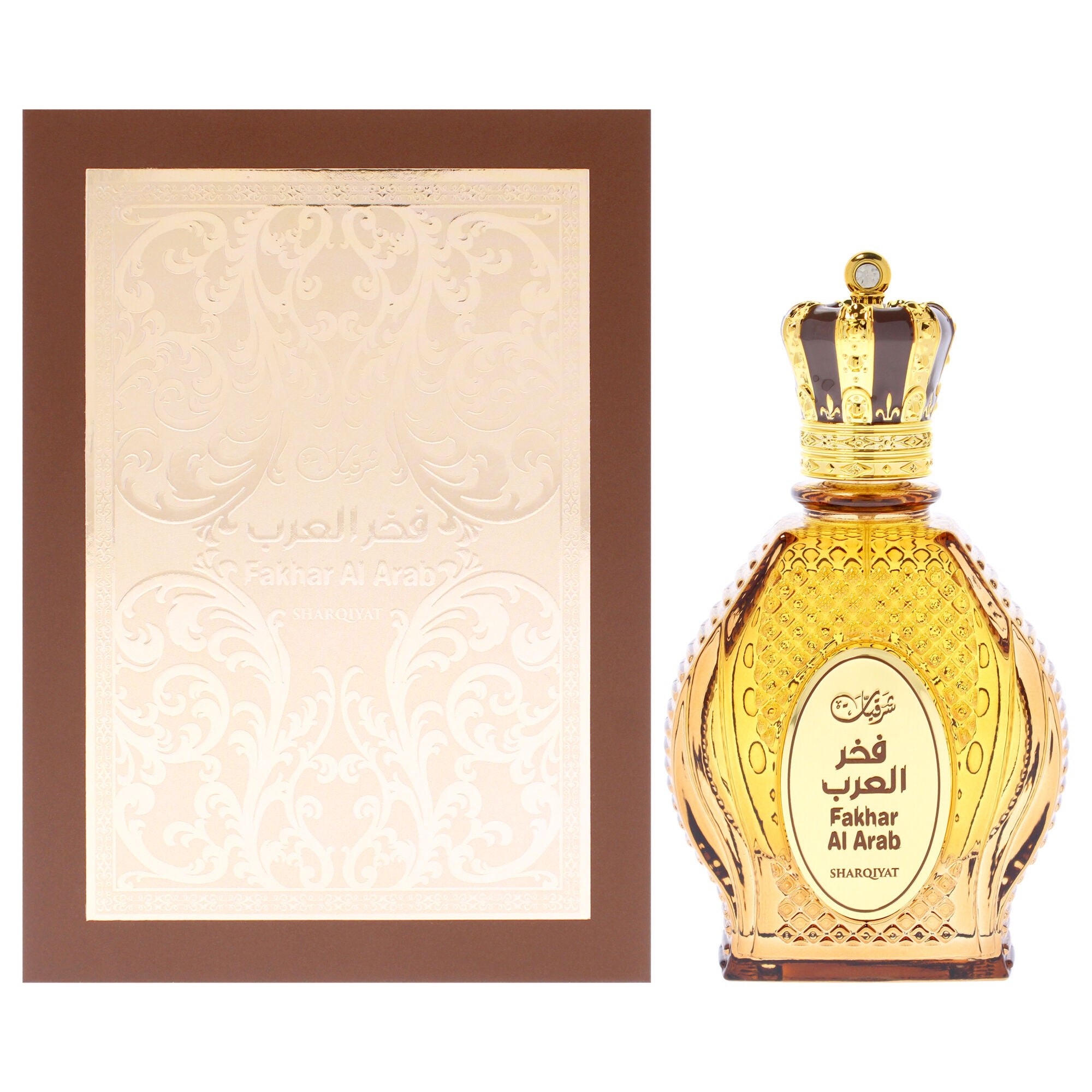 Sharqiyat Collection - Fakhar Al Arab by Khalis for Men - 3.4 oz EDP Spray, Clear, hi-res image number 0