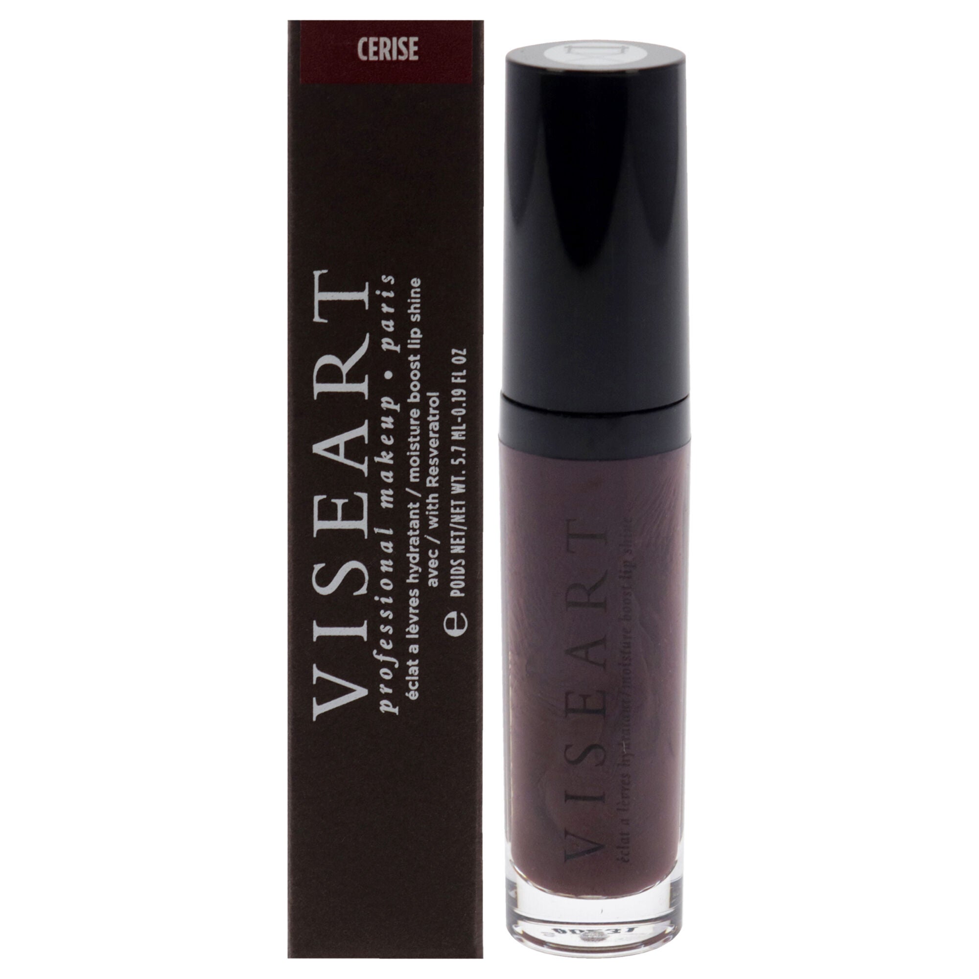 Moisture Boost Lip Shine Oil - Cerise by Viseart Paris for Women - 0.19 oz Lip Oil, Brown, hi-res image number 0