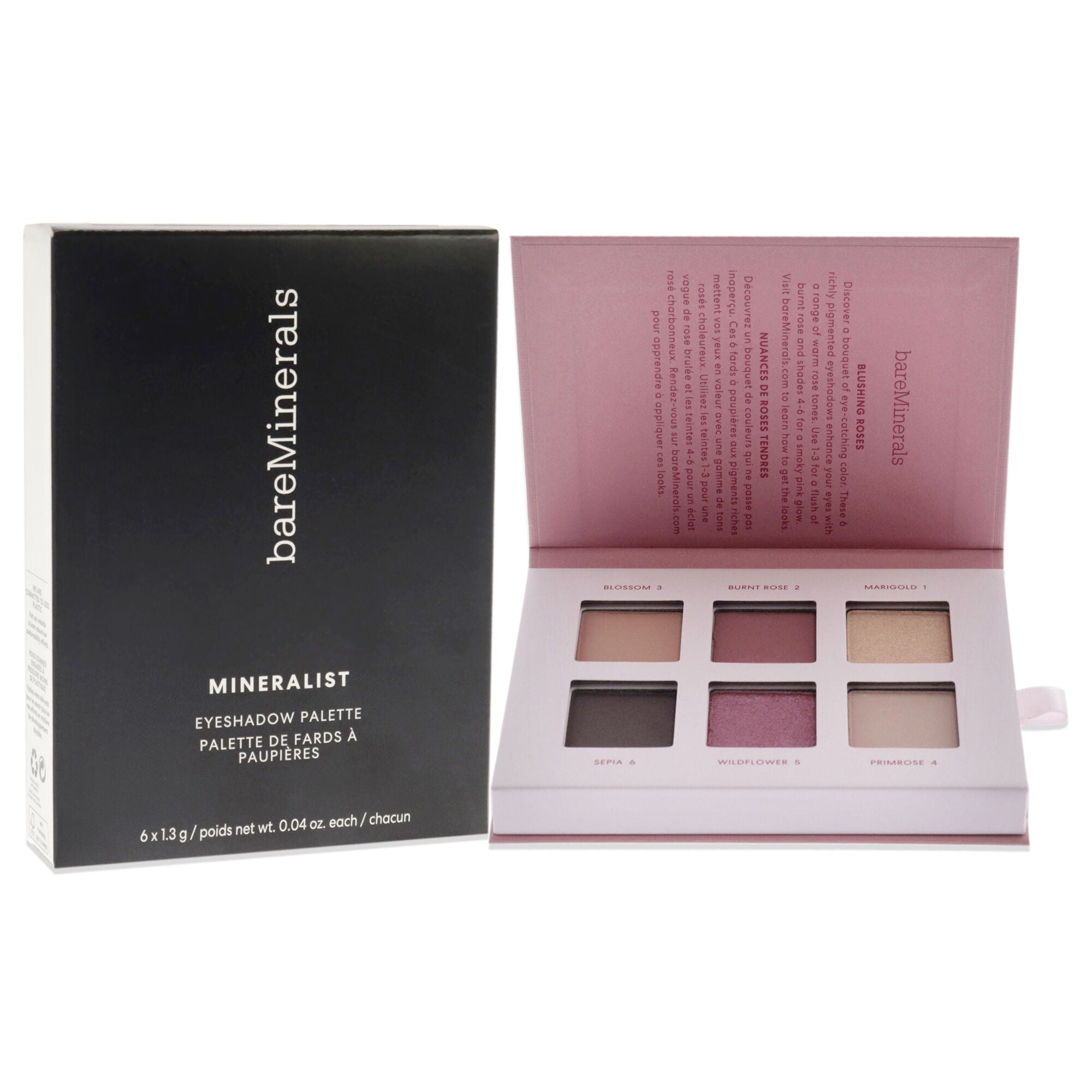 Mineralist Eyeshadow Palette - Rosewood by bareMinerals for Women - 0.24 oz Eye Shadow, , alternate image number 6
