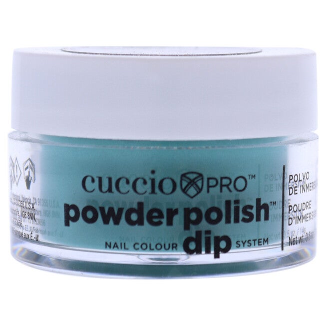 Pro Powder Polish Nail Colour Dip System - Jade Green by Cuccio Colour for Women - 0.5 oz Nail Powder, See Description, hi-res image number 0