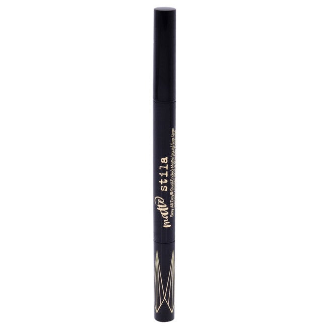 Stay All Day Dual-Ended Matte Liquid Eye Liner - Intense Black by Stila for Women - 0.33 oz Eye Liner, See Description, alternate image number 4