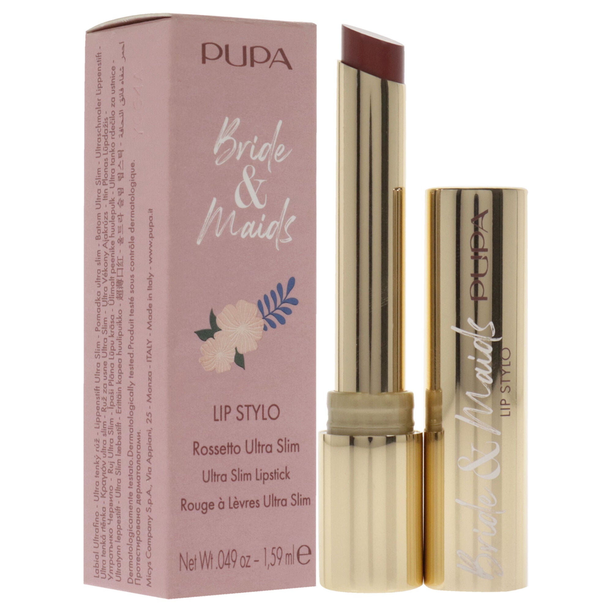 Bride and Maids Lip Stylo Ultra Slim Lipstick - 003 Best Friend by Pupa Milano for Women - 0.049 oz Lipstick, See Description, alternate image number 1