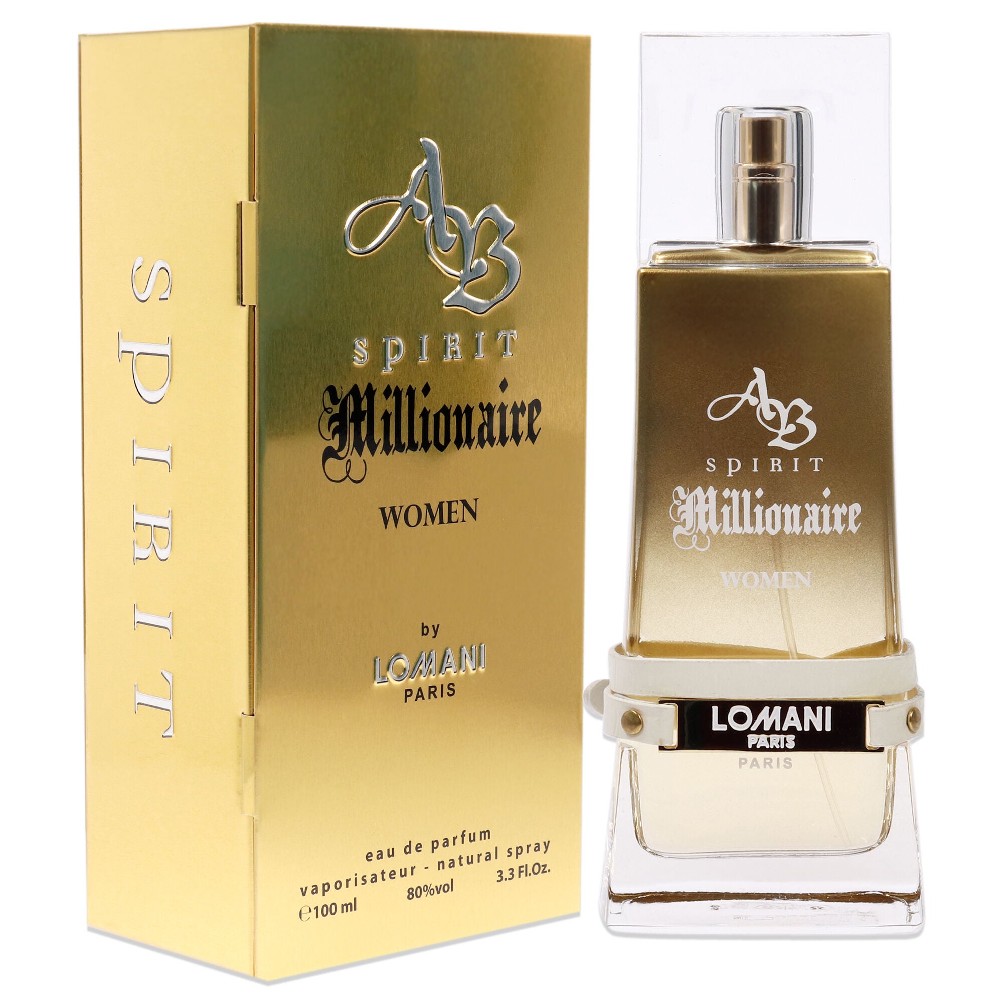 AB Spirit Millionaire by Lomani for Women - 3.3 oz EDP Spray, , alternate image number 7