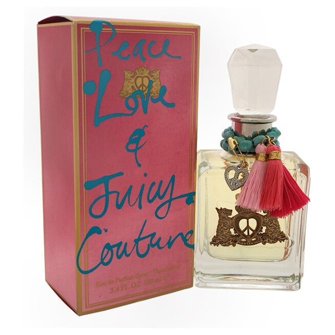 Peace Love & Juicy Couture by Juicy Couture for Women - 3.4 oz EDP Spray, NA, hi-res image number null