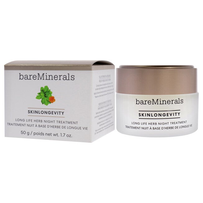 Skinlongevity Long Life Herb Night Treatment by bareMinerals for Unisex - 1.7 oz Treatment, NA, alternate image number null