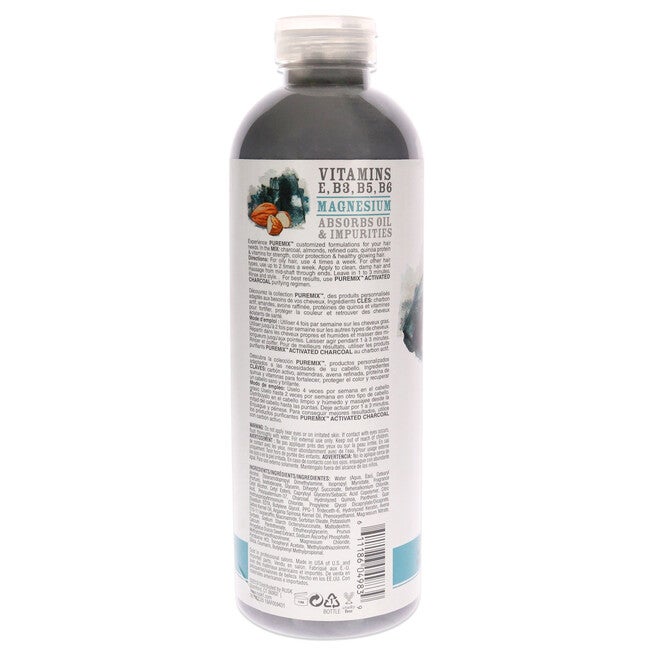 Puremix Activated Charcoal Purifying Conditioner by Rusk for Unisex - 35 oz Conditioner, See Description, alternate image number 1