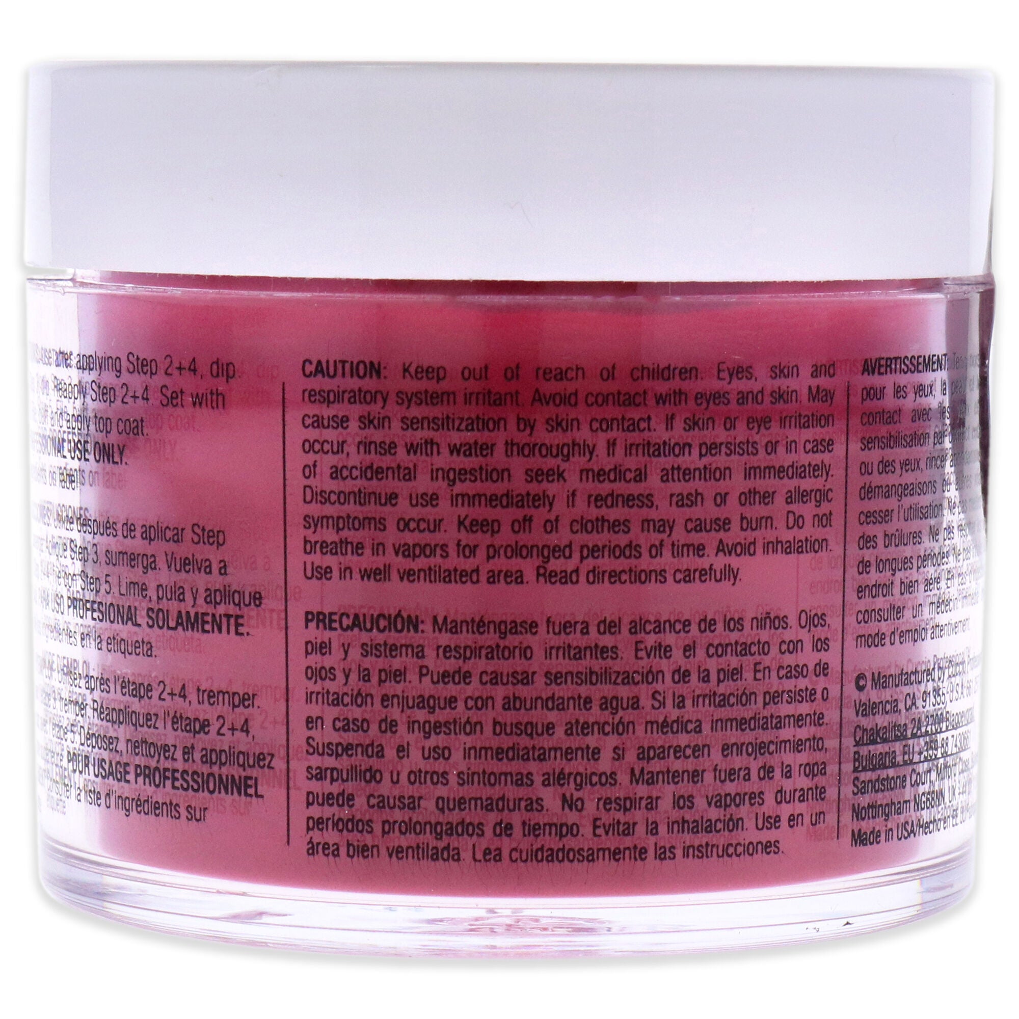 Pro Powder Polish Nail Colour Dip System - High Resolutions by Cuccio Colour for Women - 1.6 oz Nail Powder, , alternate image number 3