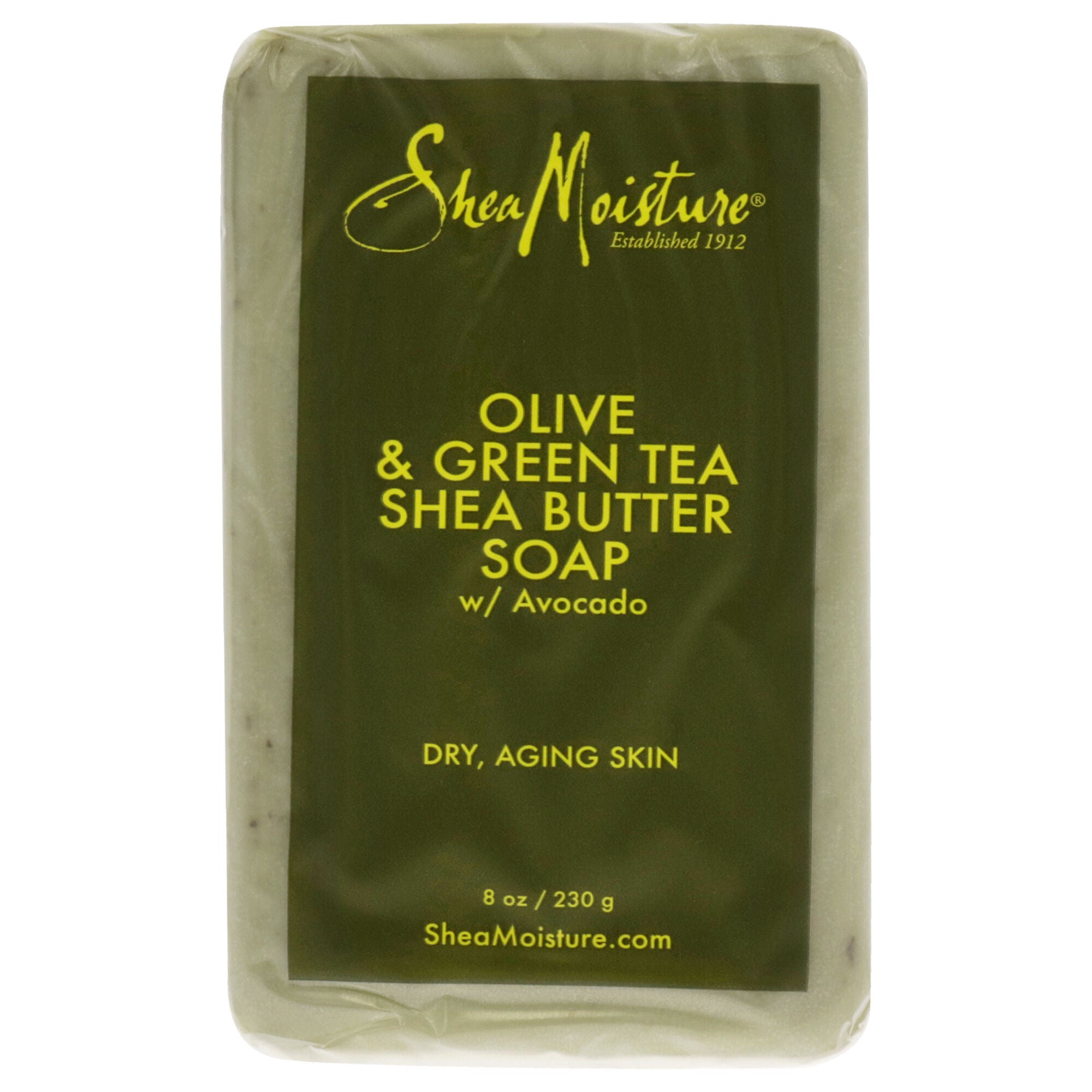 Shea Moisture Olive & Green Tea Shea Butter Soap-Anti Aging & Ultra Moisturizing by Shea Moisture for Unisex - 8 oz Soap, , alternate image number 4